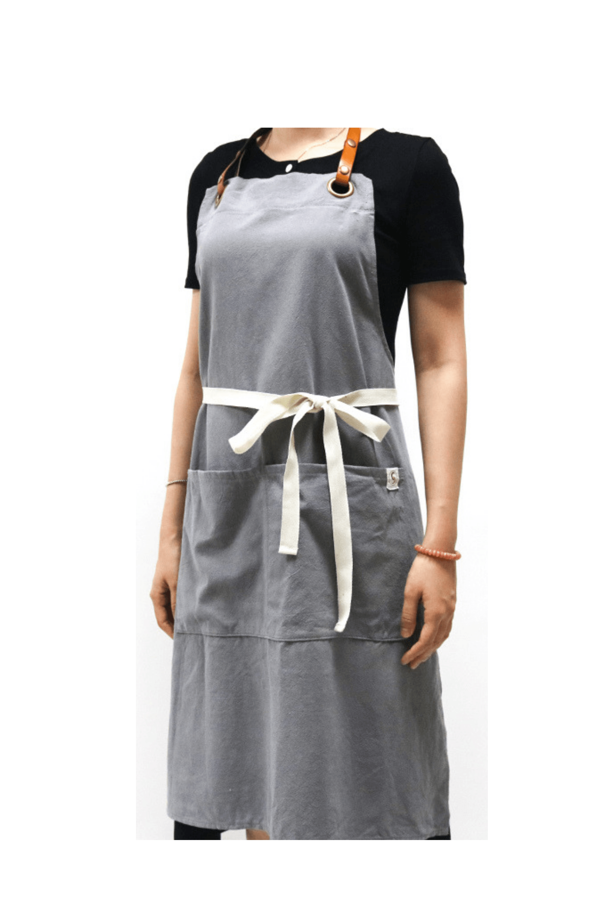 Handmade aprons for baristas or artists