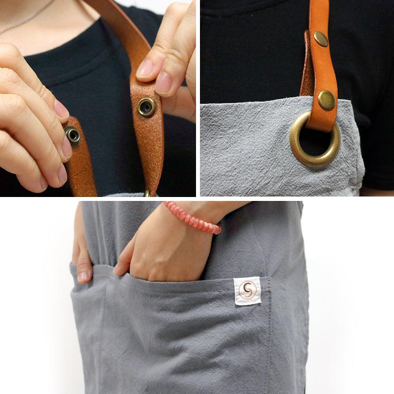 Handmade, durable aprons for easy wash and wear