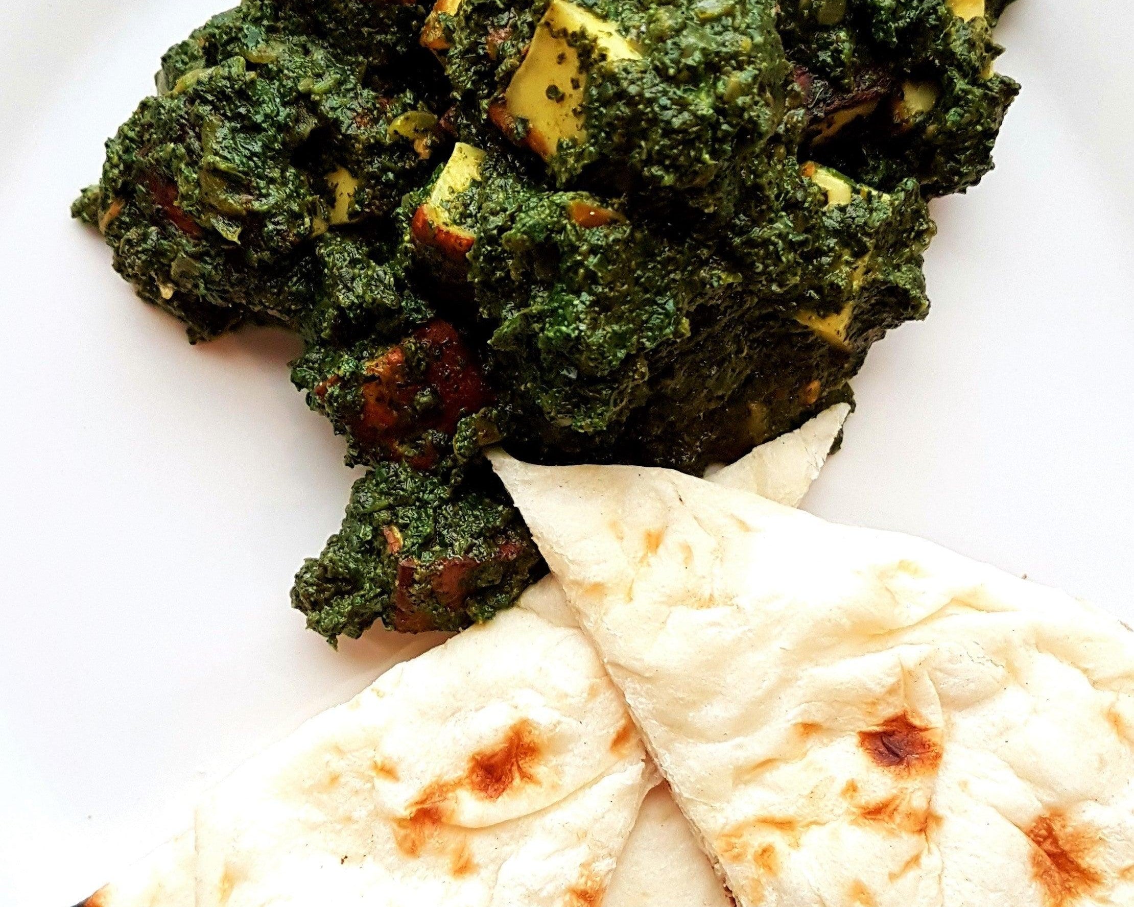 palak paneer by chef's satchel