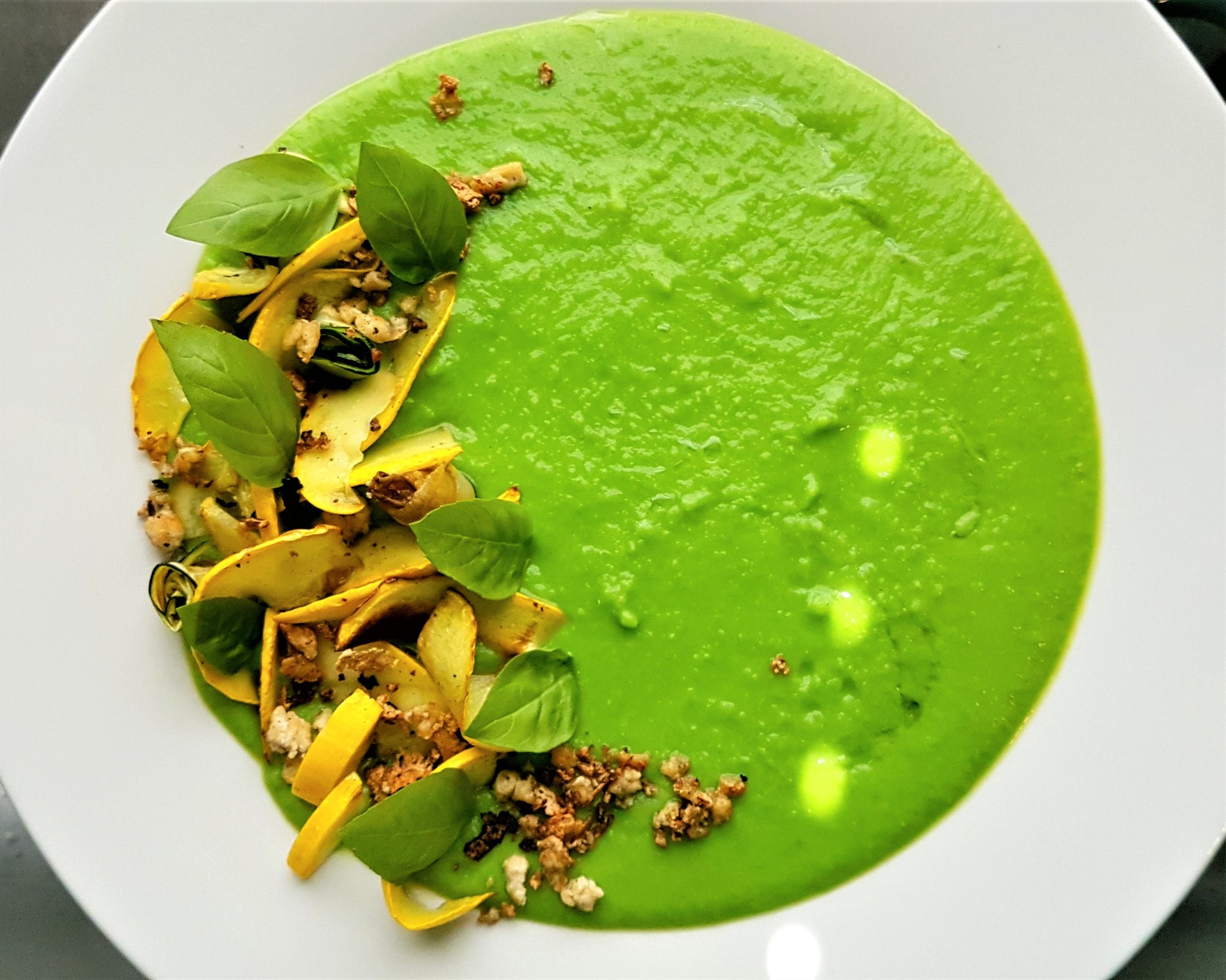 pea soup by chef's satchel