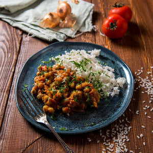 black eyed peas curry by chef's satchel