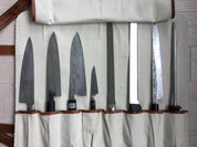 leather knife rolls for knife storage